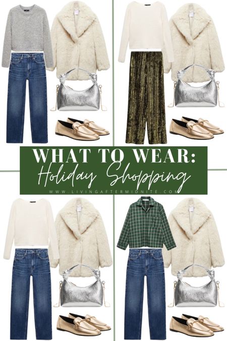 What to wear Holiday Shopping / Christmas shopping outfit 

#LTKstyletip #LTKSeasonal #LTKHoliday
