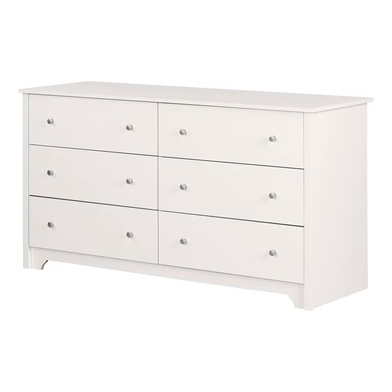 South Shore Vito 6-Drawer Double Dresser, Multiple Finishes | Walmart (US)