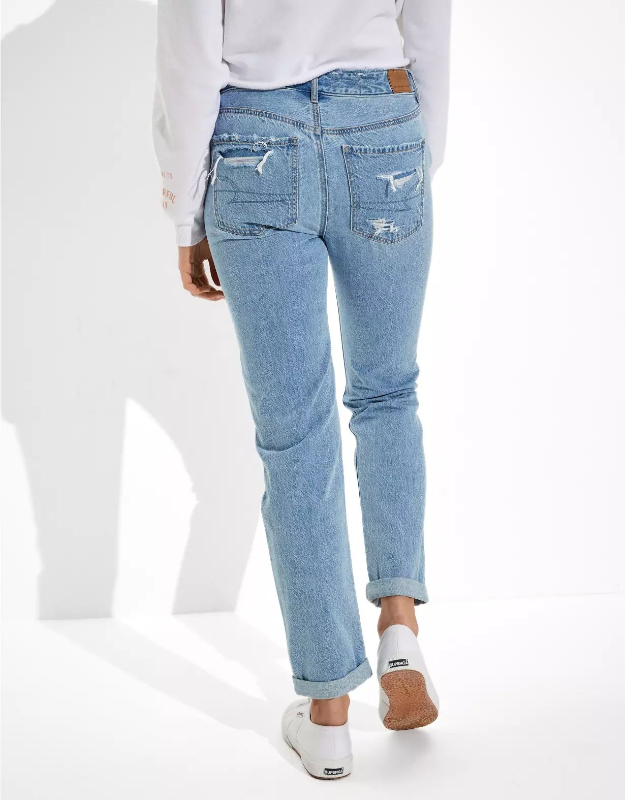 AE Low-Rise Tomgirl Jean | American Eagle Outfitters (US & CA)