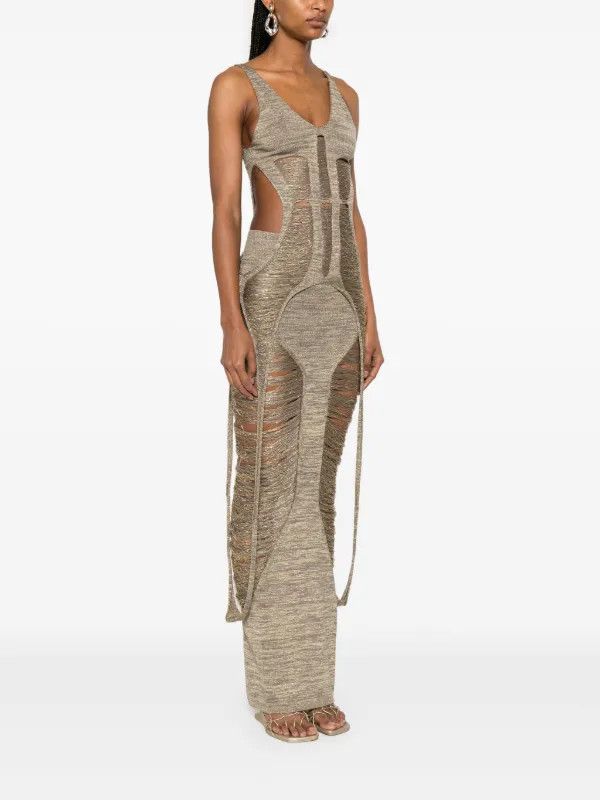 Rick Owens Tanja Tank Top | Gold | FARFETCH | Farfetch Global