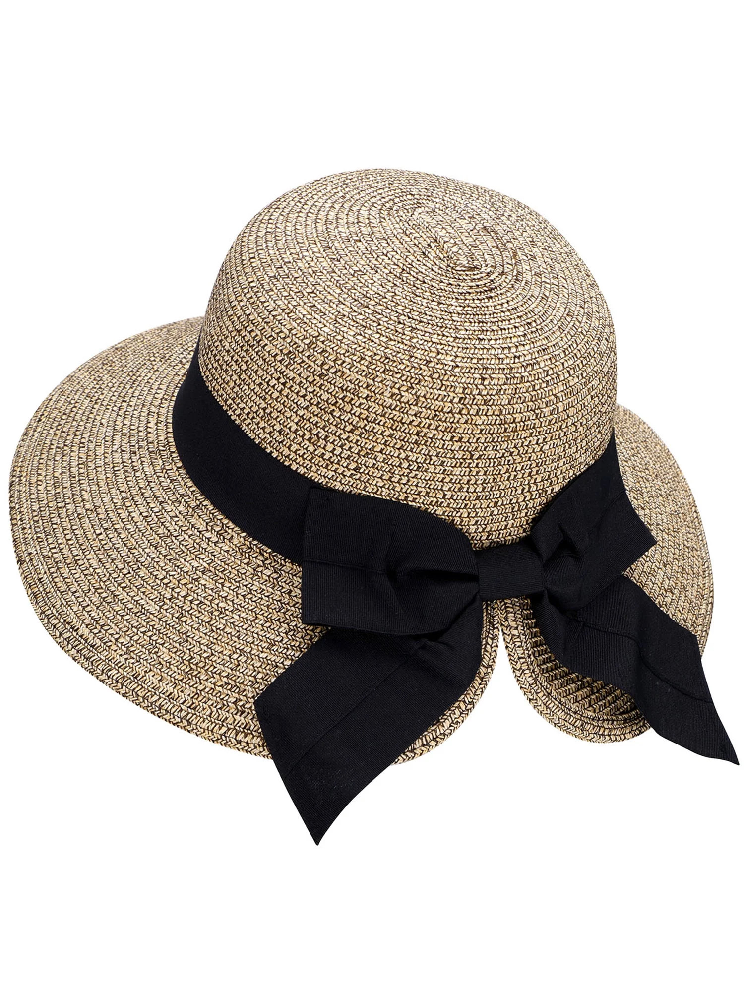 Floppy Hat Women's UPF 50+ Foldable/Packable Straw Sun Beach Hat,Mix | Walmart (US)