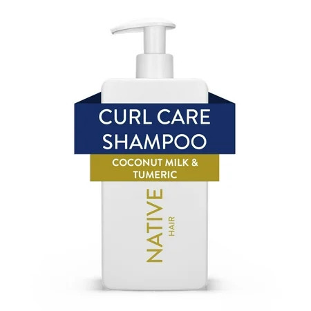 Native Curl Care Shampoo Coconut Milk and Turmeric 16.5 fl oz | Walmart (US)