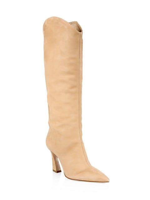 Maryana Flare Suede Boots | Saks Fifth Avenue