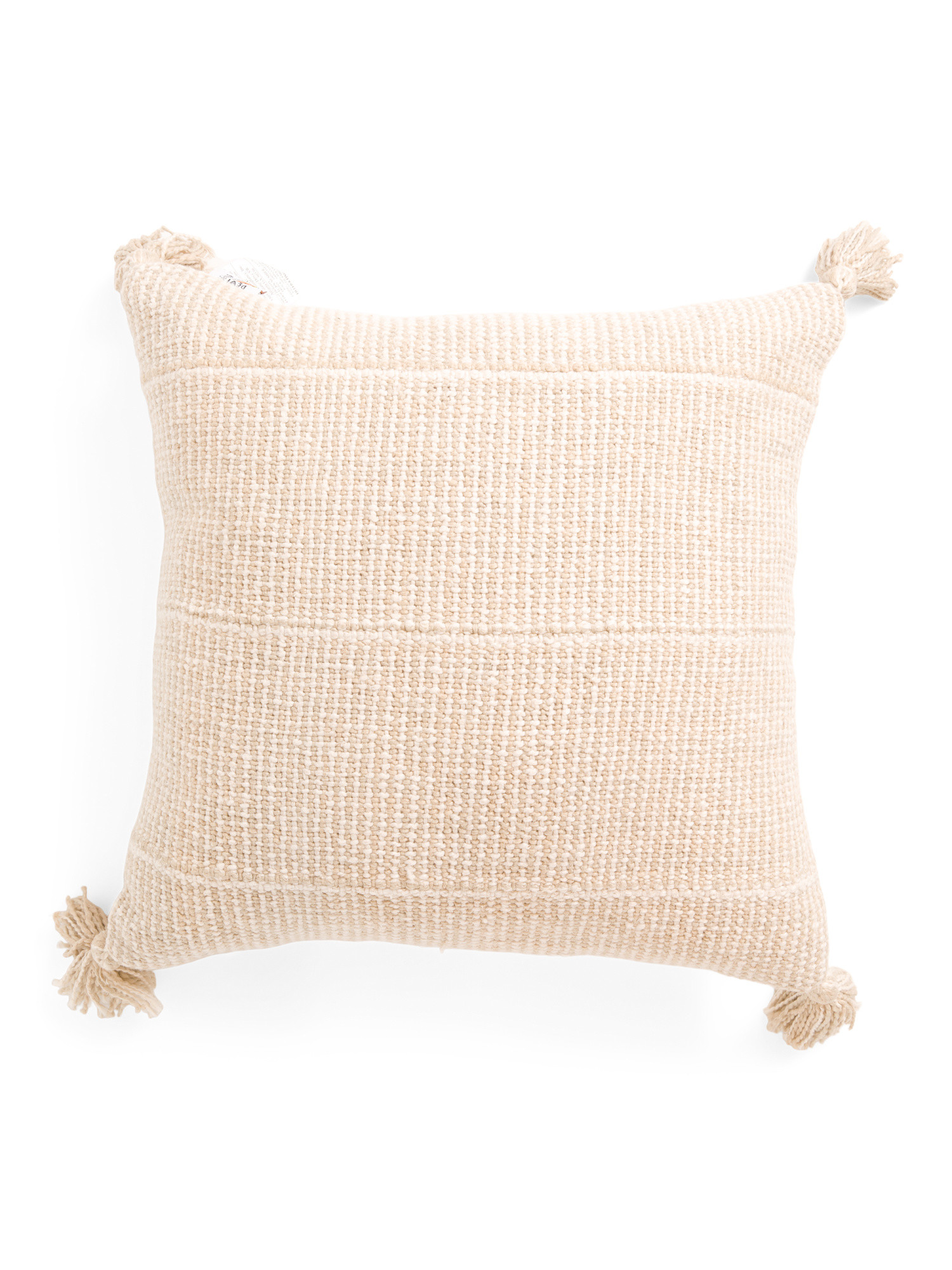 22x22 Libset Woven Pillow With Tassel Corners | Home | Marshalls | Marshalls