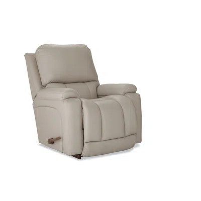 Greyson Manual Leather Match Rocking Recliner | Wayfair North America