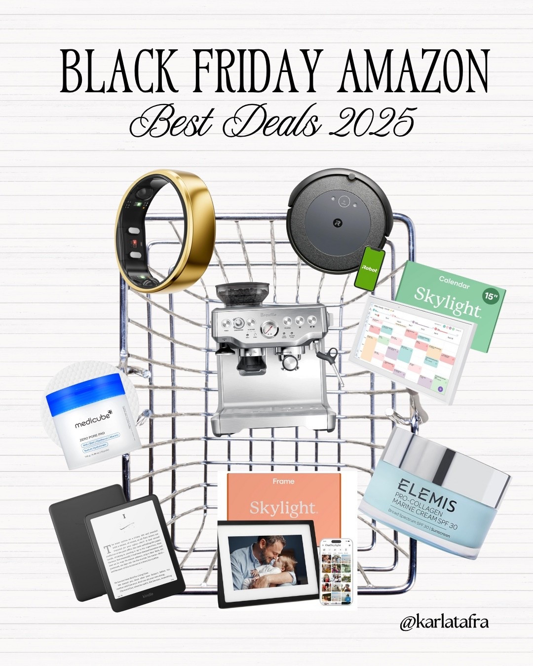 Amazon came in hot this year! #amazon #blackfriday #amazondeals #amazonblackfriday #breville #elemis #skylight #roomba #kindle #skylightcalendar #coffeemaker #aura #ringconn #giftguide #bf #bfdeals #cyberweek 

#LTKCyberWeek #LTKGiftGuide #LTKHoliday