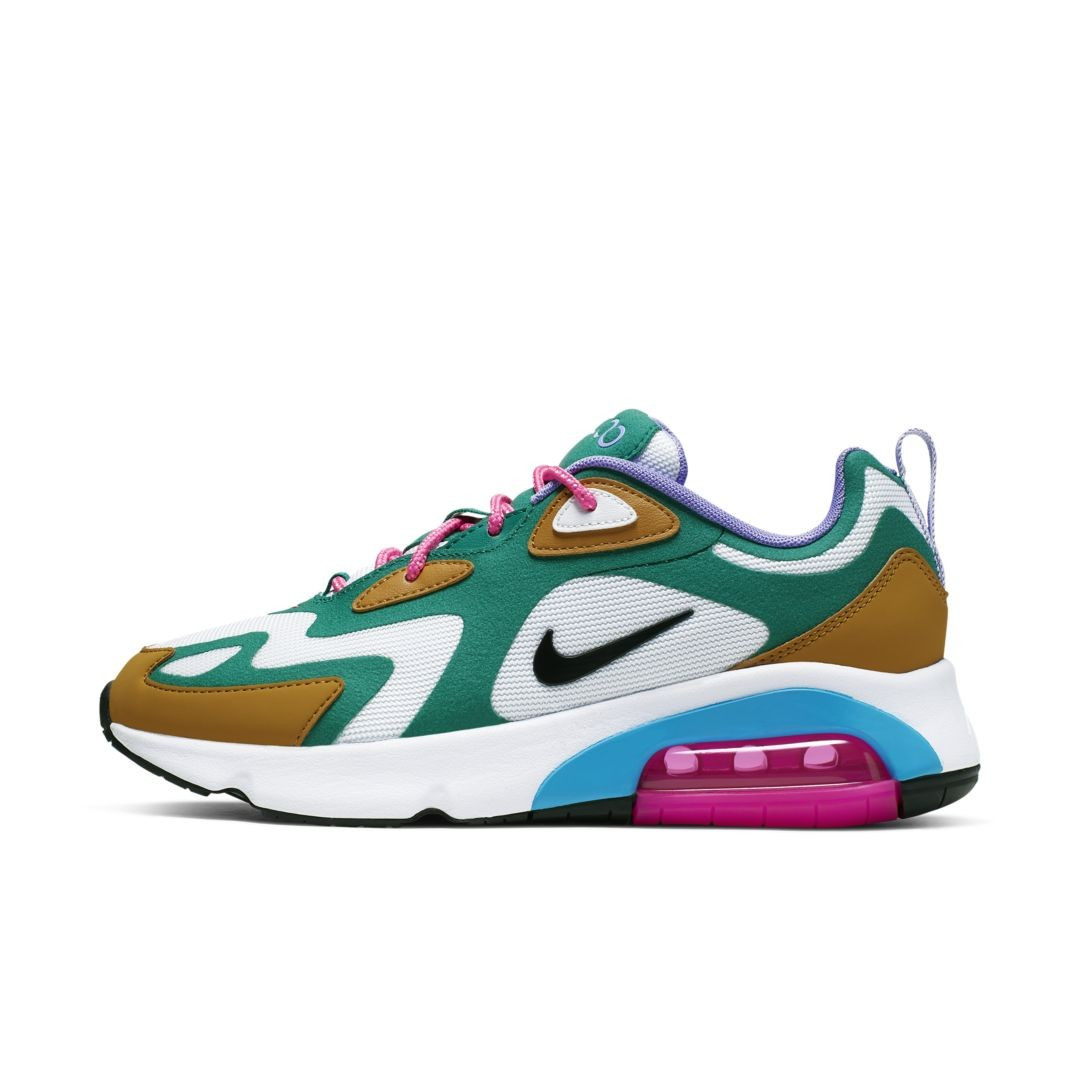 Nike Air Max 200 Women's Shoe Size 6 (Green/Gold Suede) AT6175-300 | Nike (US)