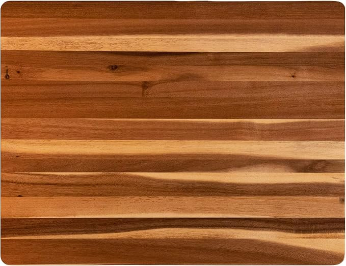 Villa Acacia Extra Large Wood Cutting Board 24 x 18 Inch, 1.5 Inches Thick, Reversible Wooden Kit... | Amazon (US)