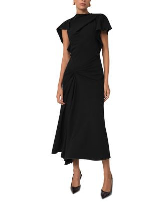 REISS Saskia Drape Detail Midi Dress | Bloomingdale's Women Dresses | Bloomingdale's (AU)