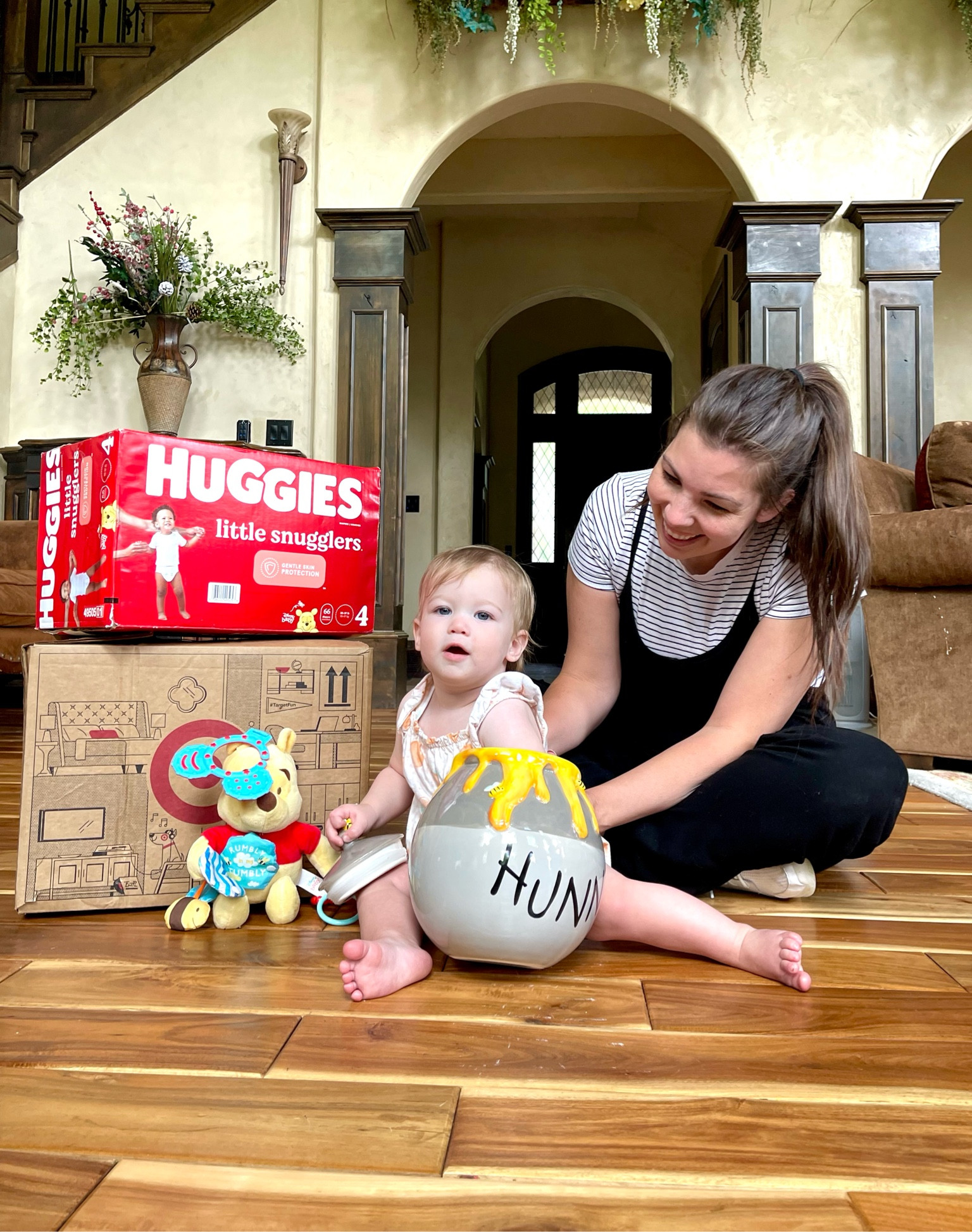 I'm so excited to celebrate 100 years of Disney with Huggies' Little Snugglers new Winnie the Pooh design. Journey is obsessed with Winnie the Pooh. She does the baby sign for diaper when she wants to watch. Different kind of 💩 but we understand. 😂

@Target, #Target, #TargetPartner, #TargetStyle @Huggies, #Disney100, #Huggies #mom #momlife #pregnant #newmom #winniethepooh #disney #disneymom

#LTKfamily #LTKbaby #LTKbump
