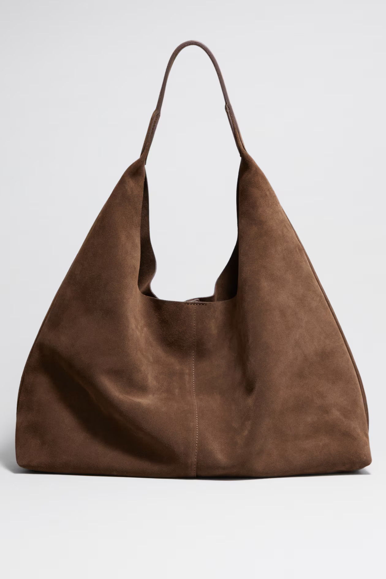 Large Suede Tote | H&M (UK, MY, IN, SG, PH, TW, HK)