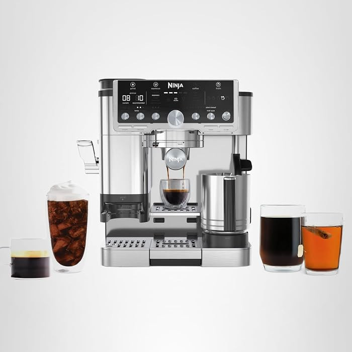 Ninja Luxe Caf\u00e9 Pro Series, Espresso Machine, Drip Coffee, Cold Brew, Hot Water, Integrated ... | Amazon (US)