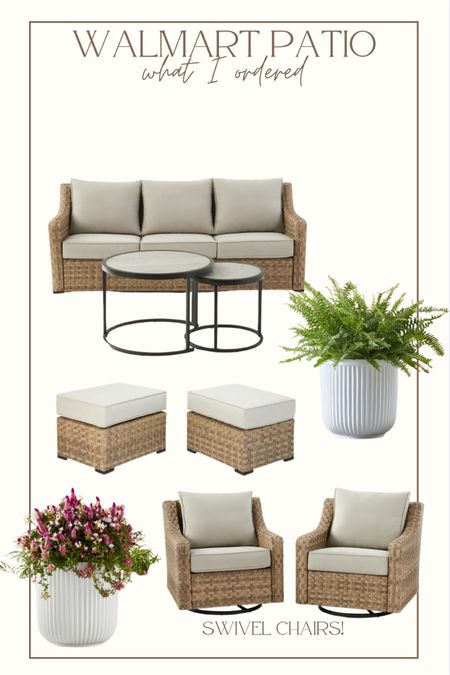 Walmart patio
Patio furniture
Patio couch

#LTKsalealert #LTKhome #LTKSeasonal
