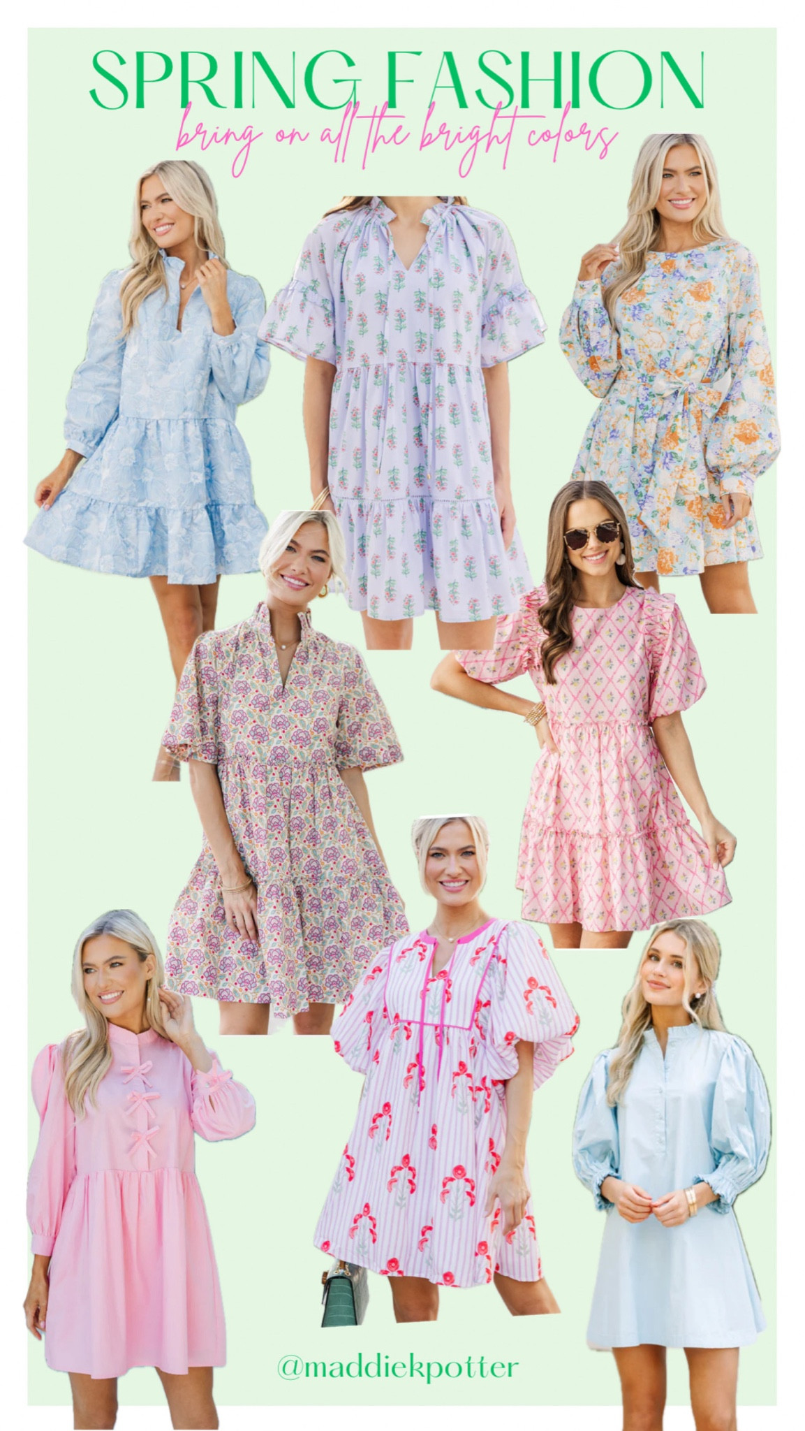 spring dress options 🌼🩵

#LTKSeasonal #LTKStyleTip #LTKFindsUnder100