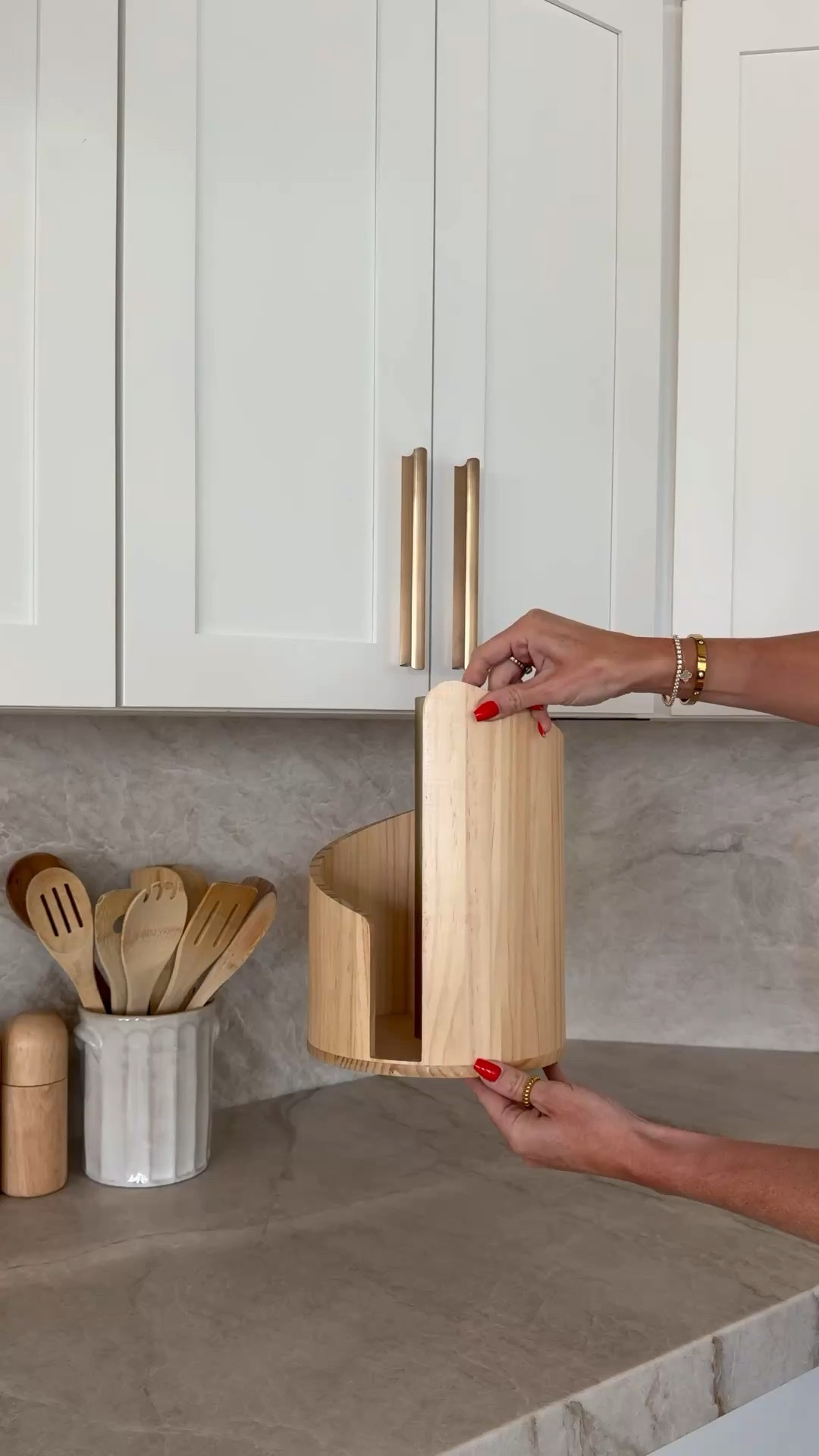 The prettiest paper towel holder, I'm obsessed!

#LTKSeasonal #LTKHome #LTKmomlife