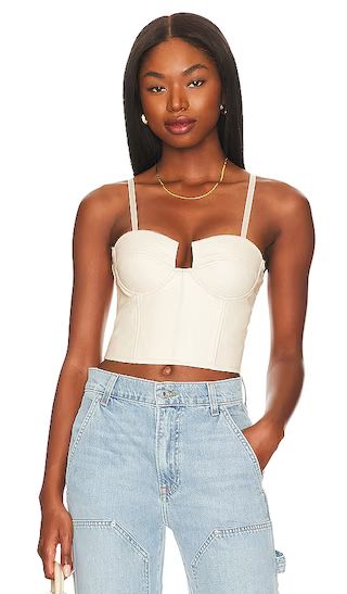 Regina Bustier Top in Nude | Revolve Clothing (Global)