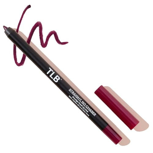 The Lip Bar - Lip Liner, Straight No Chaser (Deep Purple) - High Pigment & Super Creamy - Smudge Proof & Water Resistant - Jojoba Oil, Aloe Vera, Coconut Oil, Vitamin E - Vegan, Cruelty Free - .042 oz | Amazon (US)