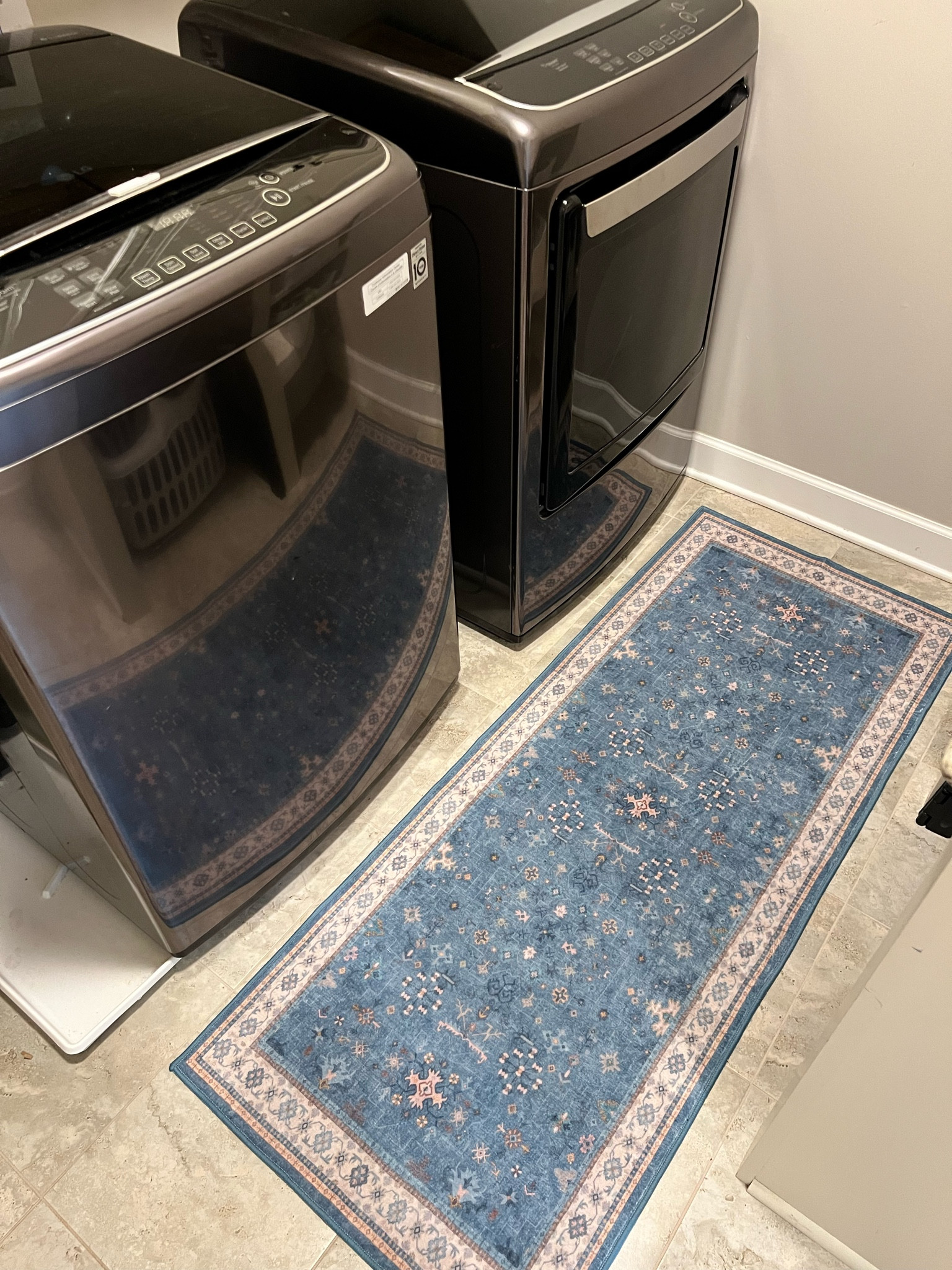 Perfect size for in front of your washer/dryer 2x5 

Comes in tons of other sizes, is non slip and super soft on your feet. #rugs 

#LTKmomlife #LTKHome