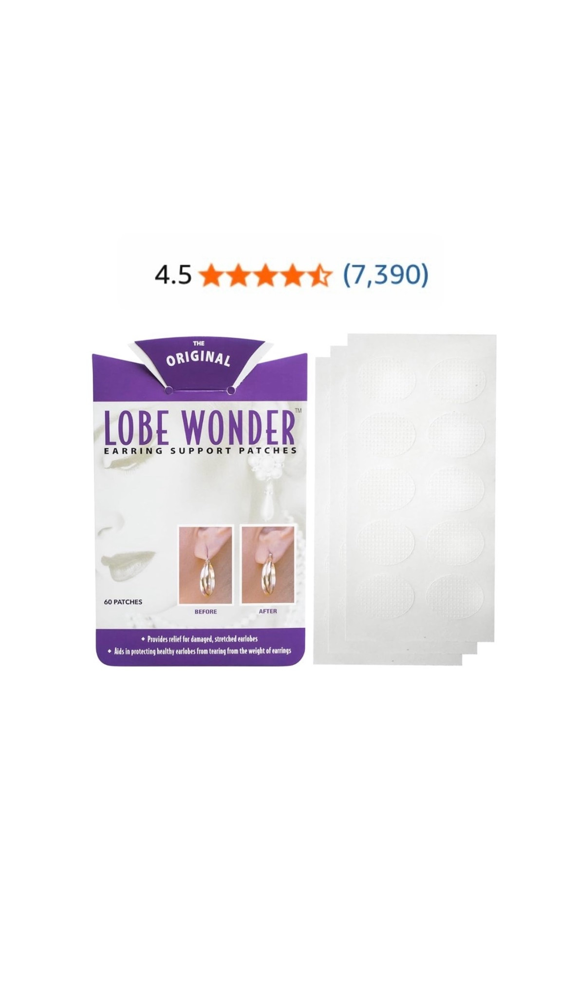 Just ordered these earring support patches! excited to try them out! 

#LTKmomlife #LTKHoliday #LTKGiftGuide