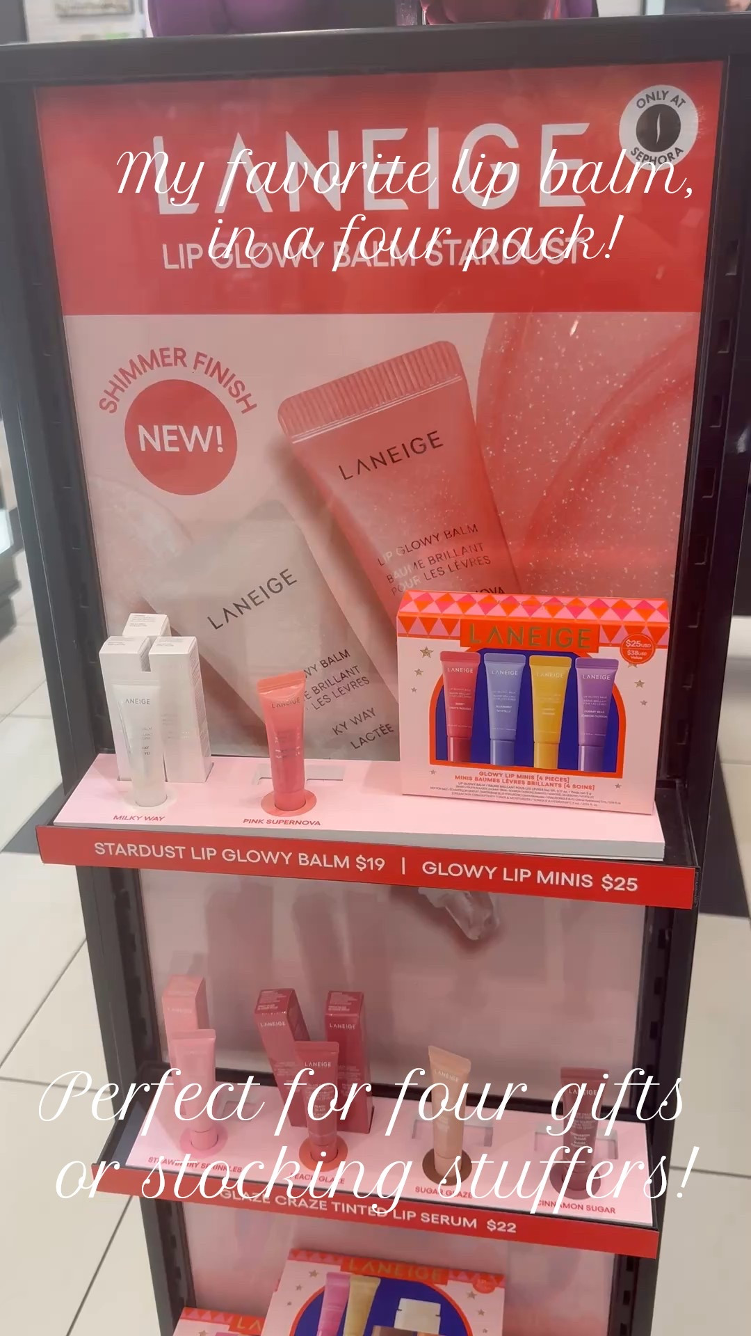 Have you tried Laneige Lip Balm? I keep one on my bedside table, one on my purse, and one by “my” seat in the living room. So good! 

Save $10 with this bundle, perfect for 4 separate gifts, stocking stuffers, or just keep for yourself!



#LTKFindsUnder50 #LTKSaleAlert #LTKBeauty