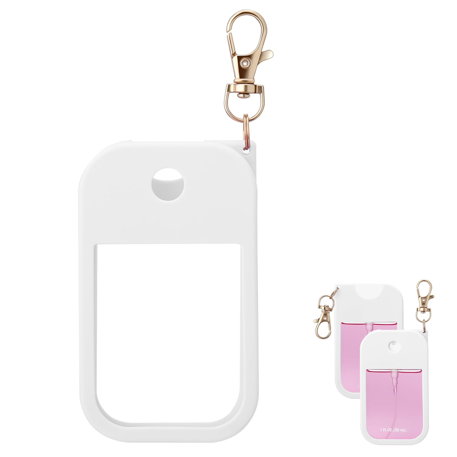 Palksky Hand Sanitizer Spray Case for Touchland,Protective Case with Keychain for Power Mist and ... | Amazon (US)