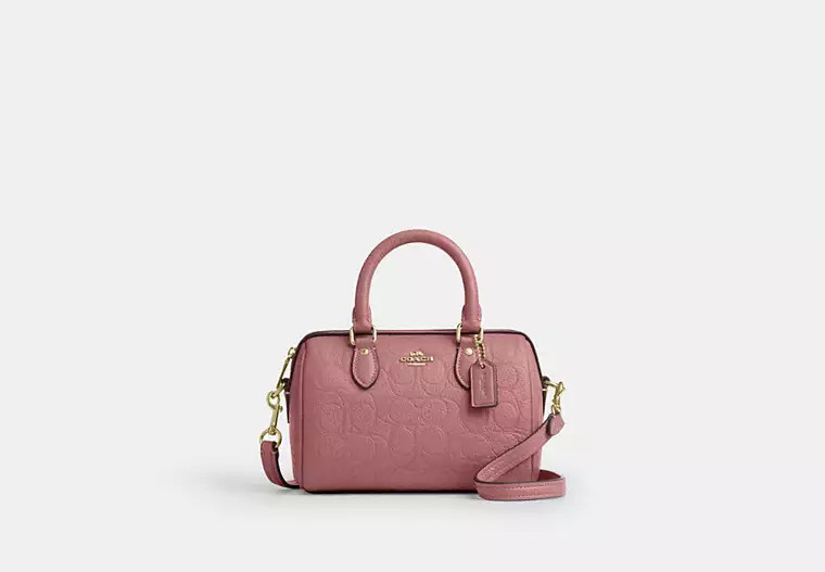 Mini Rowan Crossbody Bag In Signature Leather | Coach Outlet US