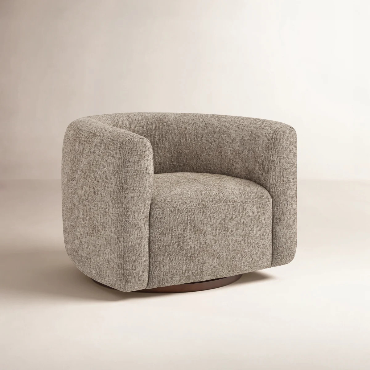 Becki Owens for Joss & Main Upholstered Swivel Barrel Chair | Wayfair North America