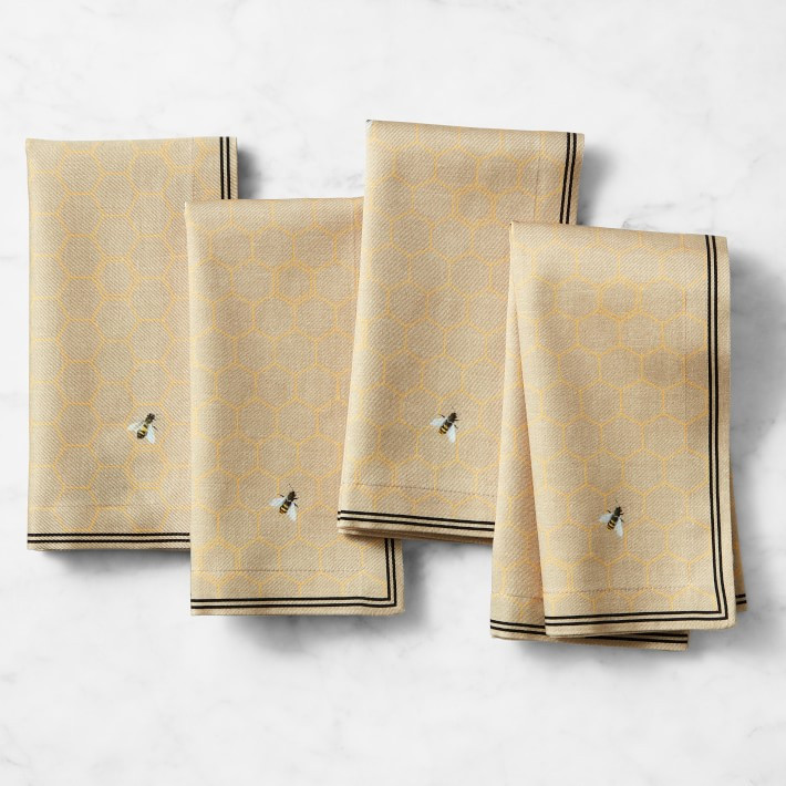 Bee Napkins, Set of 4 | Williams-Sonoma
