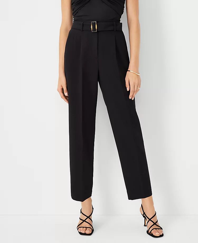 The Belted Taper Pant | Ann Taylor (US)