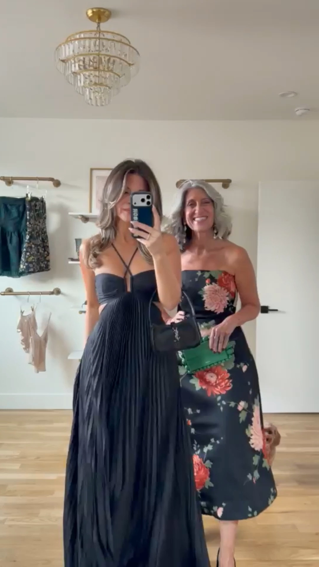Mom and me wedding guest and formal event dresses black pleated maxi and black floral strapless midi

Vici code: emerson30
Electric picks code: emerson20

Wearing my usual smalls/2
Mom wears a medium/6

Wedding guest
Formal event
Black tie
Floral
Pleated
Mother of the bride
Special occasion

#LTKgrwm #LTKSeasonal #LTKWedding