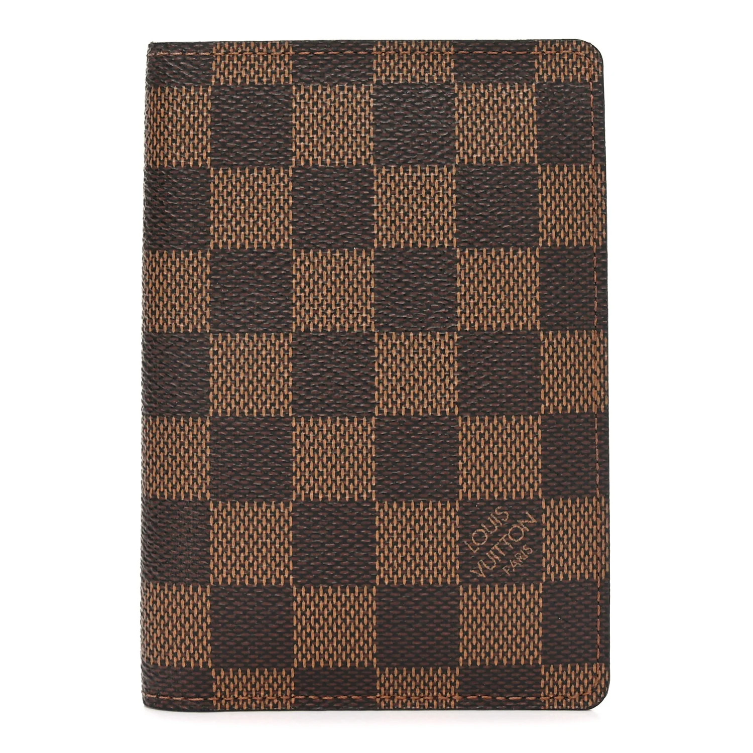Louis Vuitton Damier Ebene Passport Cover 1758074 | FASHIONPHILE (US)