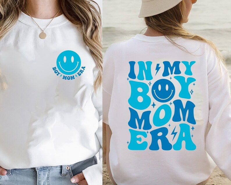 In My Boy Mom Era Sweatshirt, Boy Mom Club Sweatshirt, Boy Mama Sweatshirt, New Mom Gift, Boy Mam... | Etsy (US)