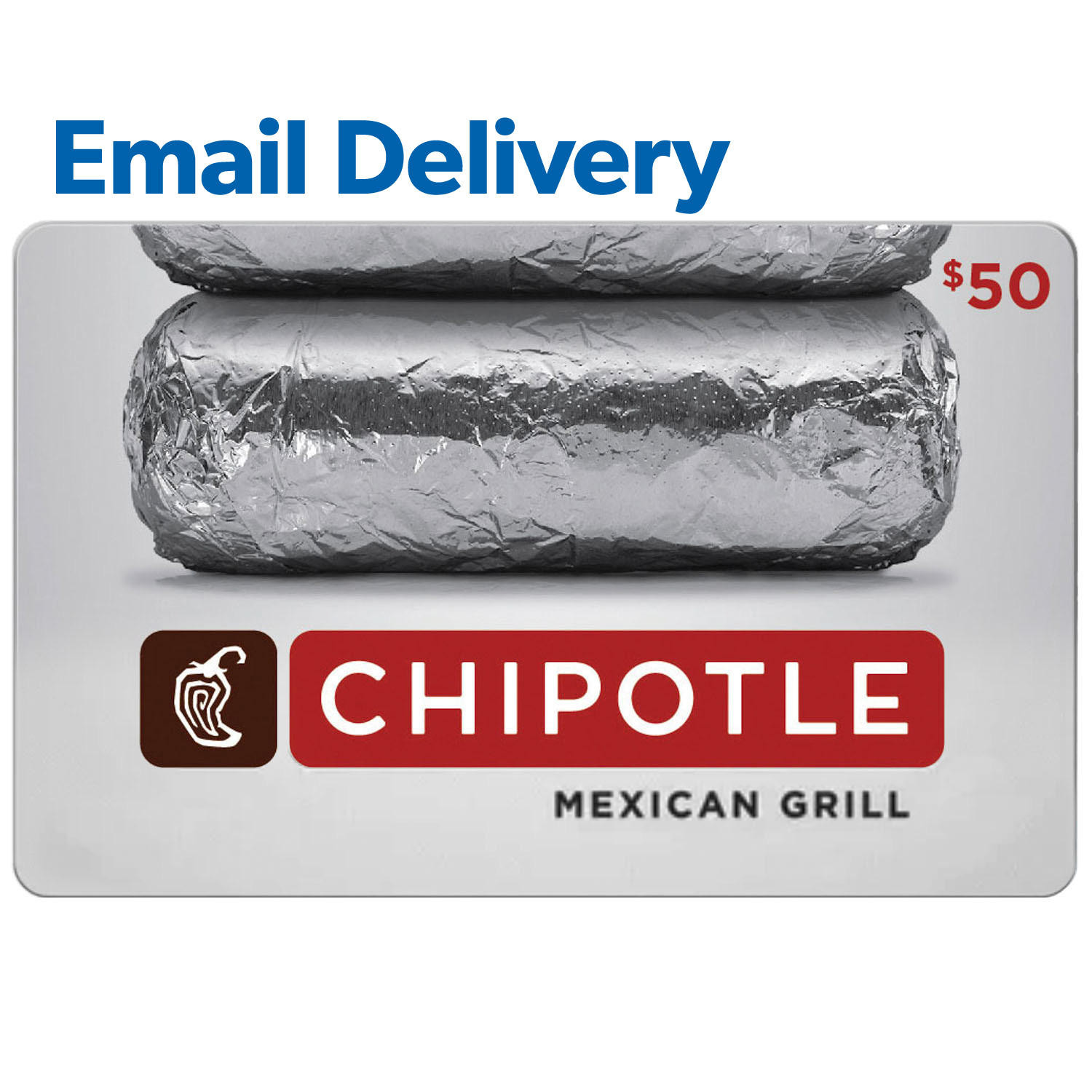 Chipotle $50 eGift Card (Email Delivery):- $50 | Sam's Club