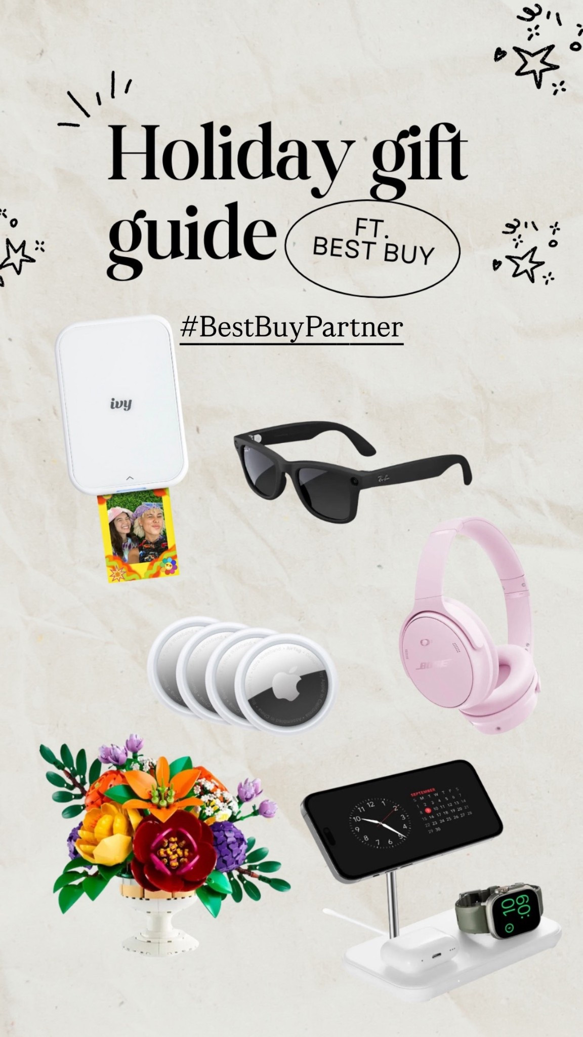 #BestBuyPartner Shop the top gifts from Best Buy this holiday season! Here are some of my
favorites! 🎁✨
@bestbuy #giftguide #holidays #christmas #tech

#LTKHoliday #LTKTravel #LTKGiftGuide