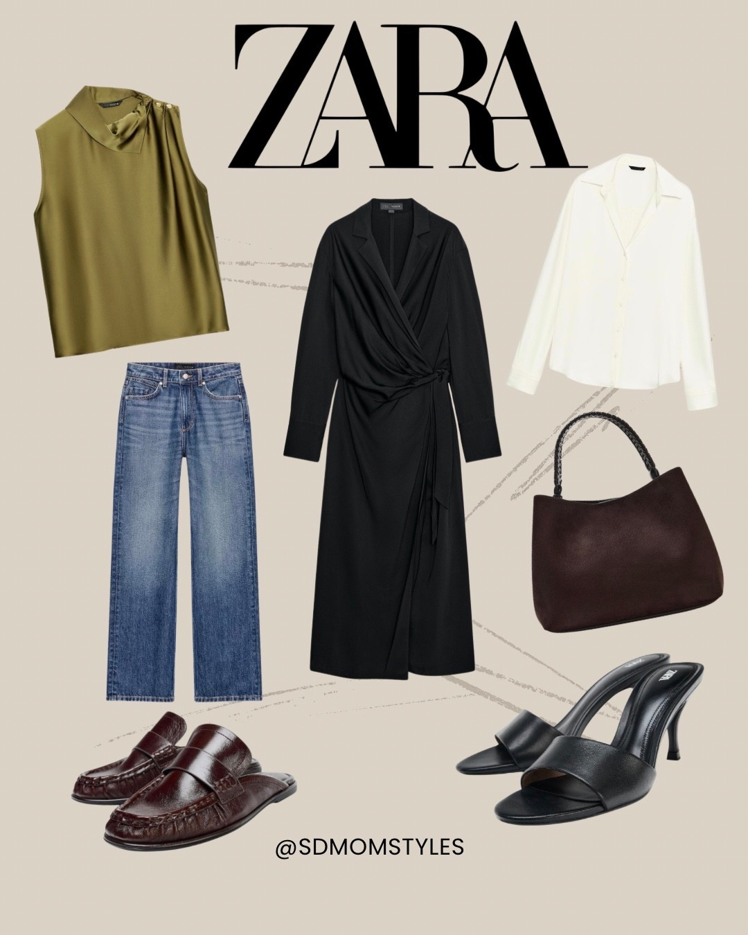 Zara new picks. 

Live the dress with side knot 
Cute shoes

#LTKSeasonal #LTKOver40 #LTKPetite