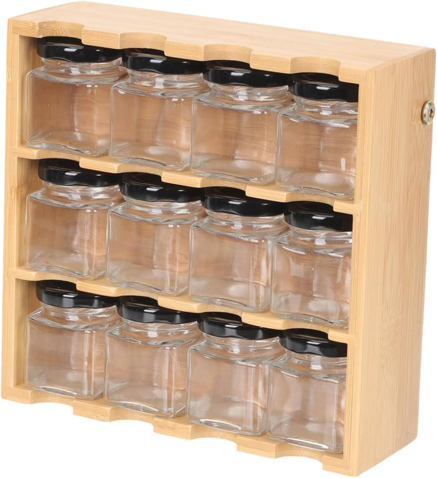 MAGICLULU Spice Storage Stand Condiment Jar Stand Multi-layer Spice Rack Seasoning Storage Rack | Amazon (US)