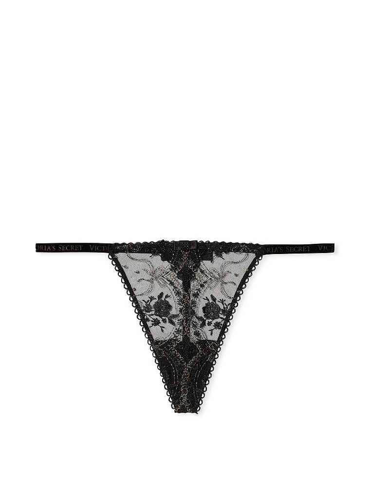 Rose and Bows V-String Panty | Victoria's Secret (US / CA )