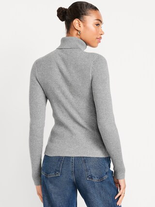 SoSoft Lite Rib Turtleneck Sweater | Old Navy (US)