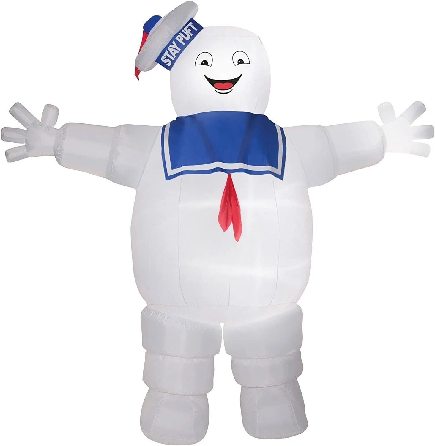 9 Ft Ghostbusters Stay Puft Marshmallow Man Airblown Inflatable Halloween Decor | Walmart (US)