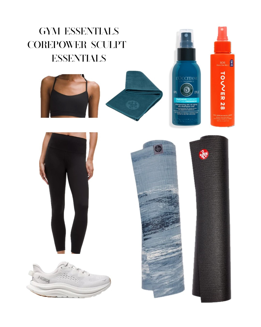 what i bring to workout 

#LTKActive #LTKBeauty #LTKHome
