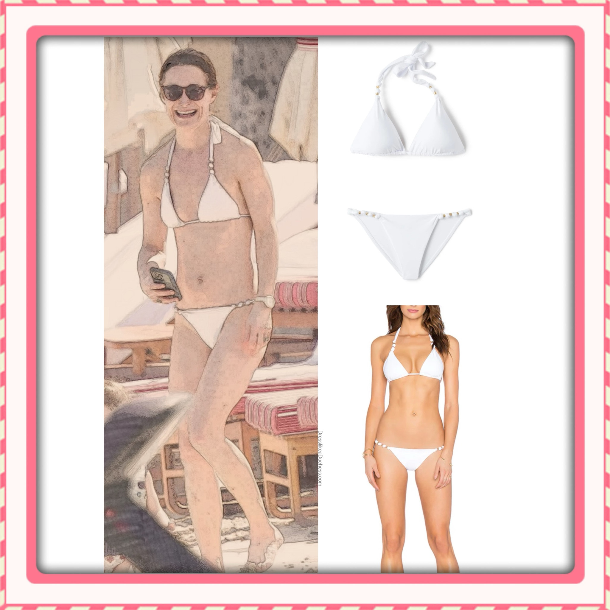 Pippa Middleton in Vix Paula bikini 👙 on vacation in st. Barts 2/2024 