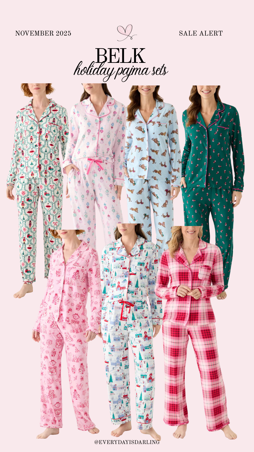 So many cute holiday pj sets at Belk!  

 #LTKHoliday #LTKootd #LTKSeasonal