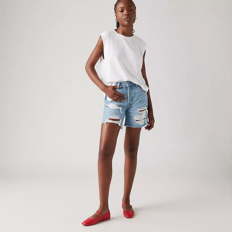 501® Mid Thigh Women's Shorts | LEVI'S (US)