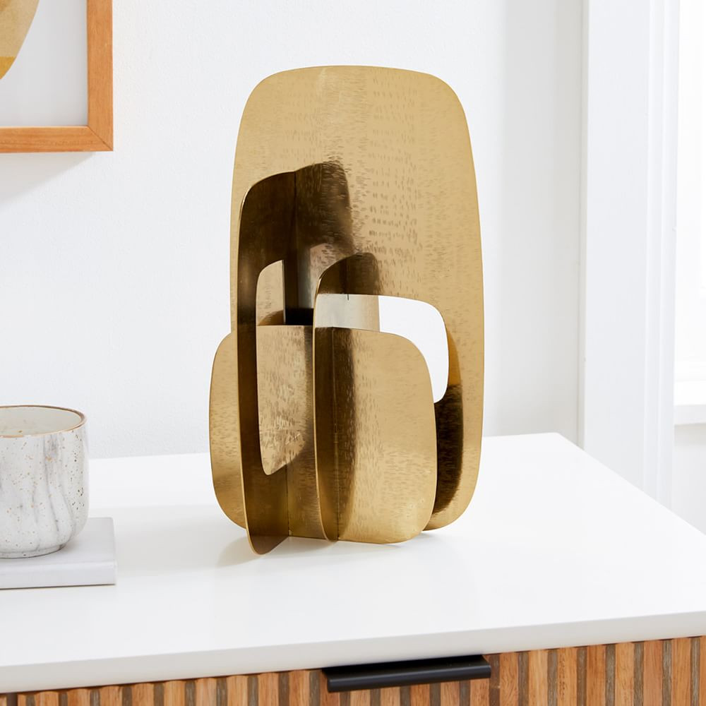 Decorative Brass Sculpture | West Elm (US)