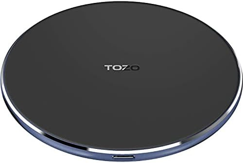TOZO W1 Wireless Charger 10W Thin Aviation Aluminum Computer Numerical Control Technology Fast Ch... | Amazon (US)