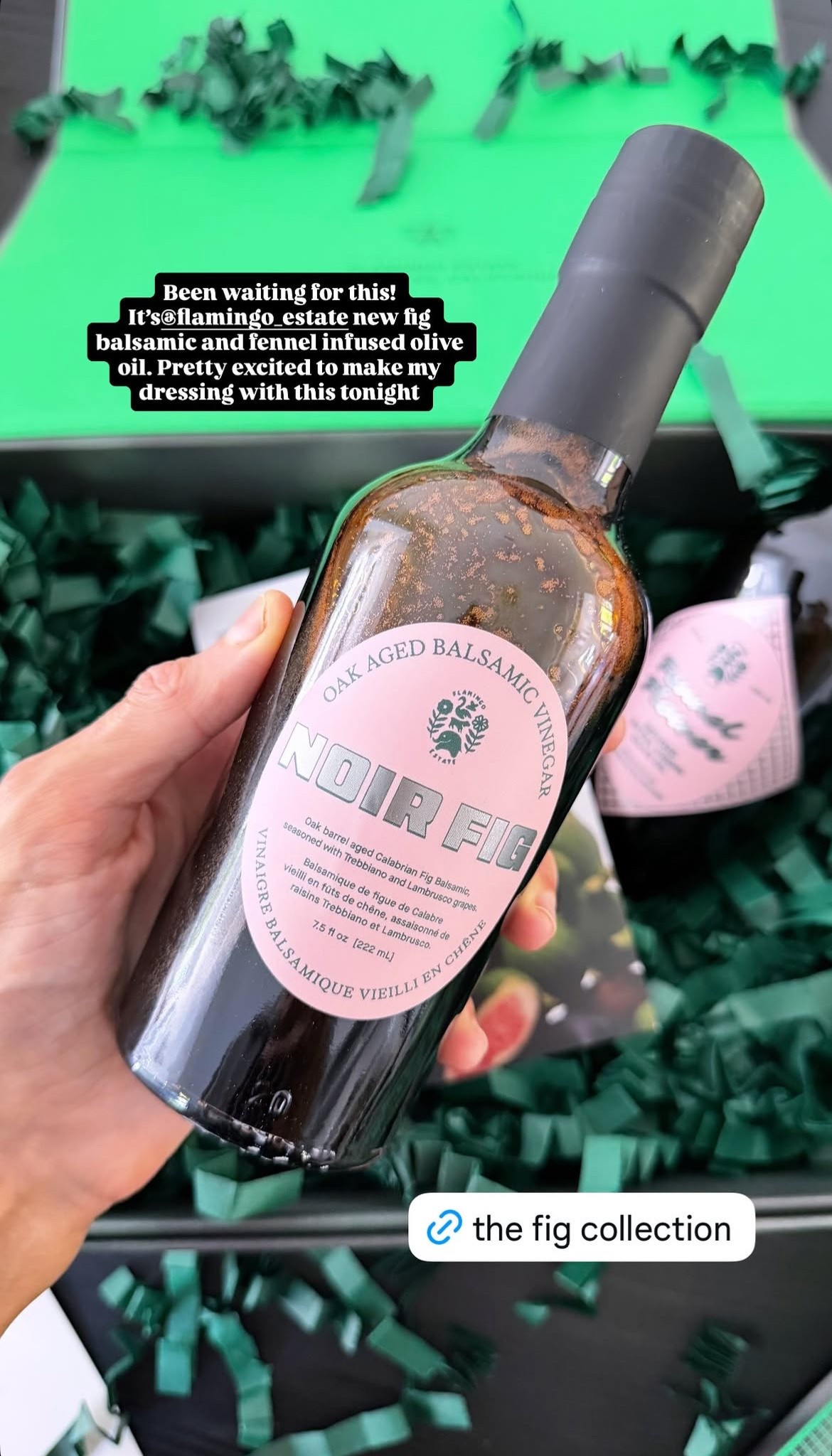 Been waiting for this!

It's @Flamingo Estate’s new fig balsamic and fennel infused olive oil. Pretty excited to make my dressing with this tonight.

#LTKfoodie #LTKHome
