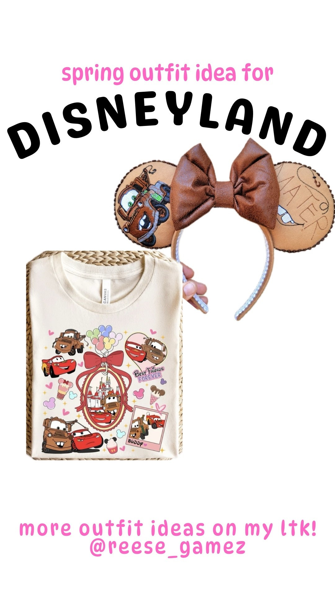 disney outfit, disneyland outfit, disney outfits, disneyland outfits, lightning mcqueen outfit, cars outfit, mickey ears, minnie ears

#LTKootd #LTKTravel #LTKSeasonal