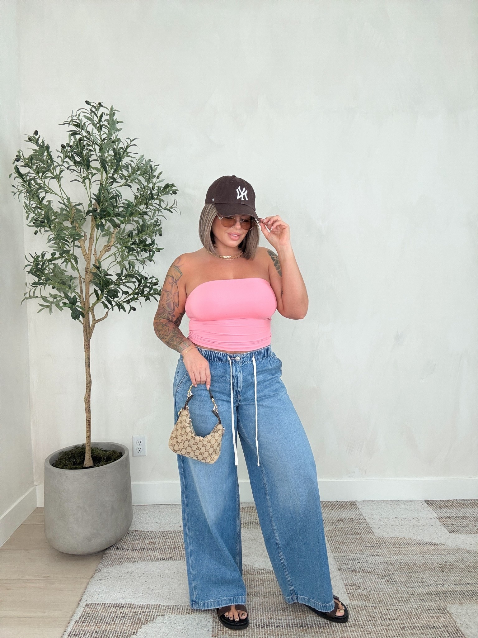 Top L wearing cakes with it linked below 
Also linked my fav strapless bra 
Jeans L long 
Noyz detour is a new scent that I’m loving. 

#LTKSaleAlert #LTKootd #LTKMidsize