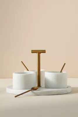 Axel Condiment Bowls, Set of 3 | Anthropologie (US)