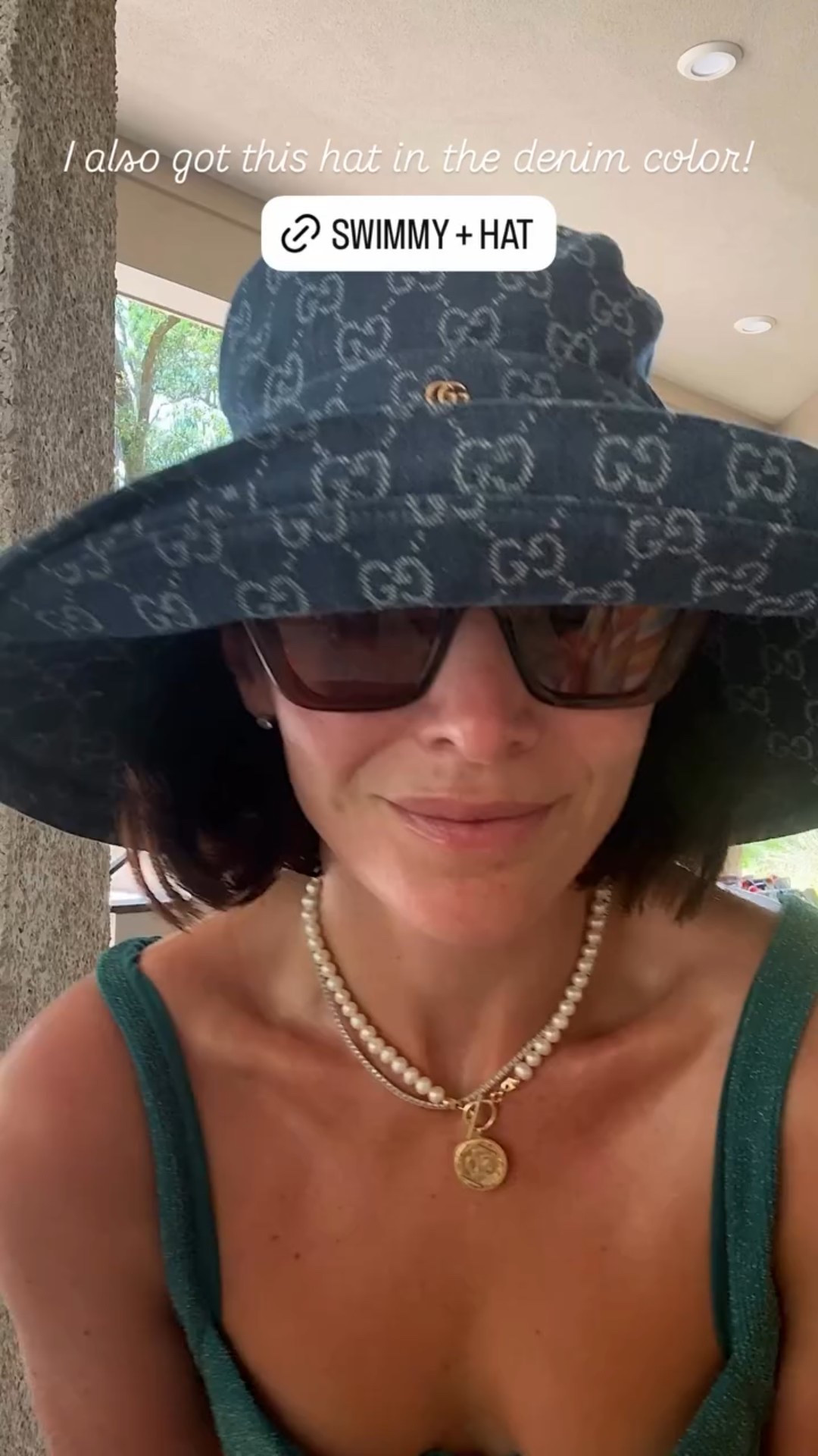 I also got this hat in the denim color!the one linked is the exact one I ordered. It took a few weeks to arrive  